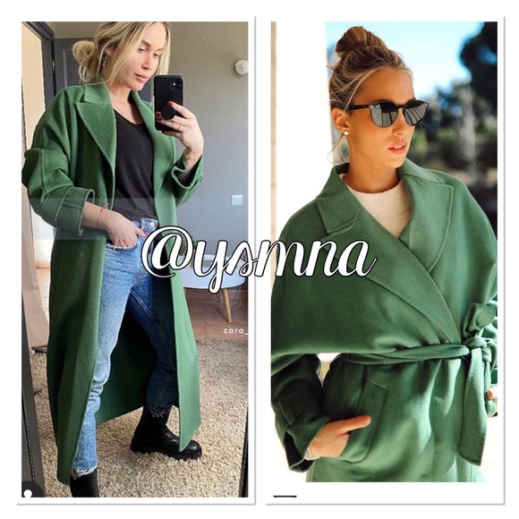 Last🔥Zara voluminous sleeve coat bloggers favor… - Picture 14 of 16